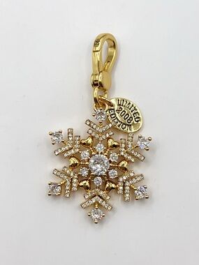 Juicy Couture snowflake charm